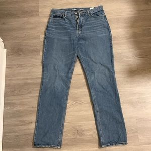 Old navy straight tall jeans size 10